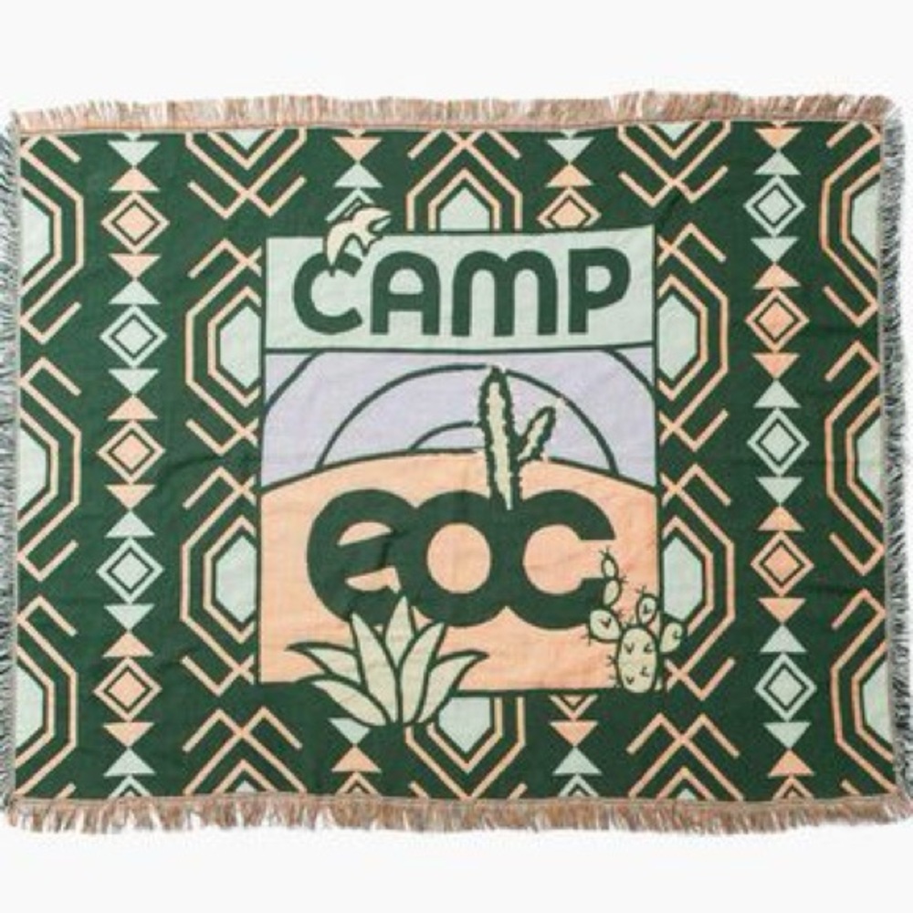 Insomniac CAMP EDC Throw Blanket
